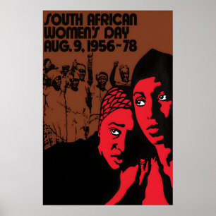 Südafrika Politisches Plakat Frauen Tag 1978 Kunst