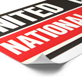 Südafrika Politisches Plakat UDF Apartheid (Ecke)