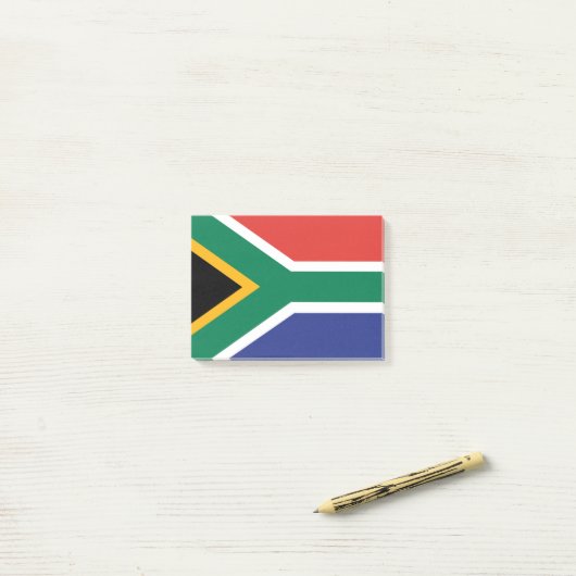 Südafrika Post-it Klebezettel (Auf Schreibtisch)