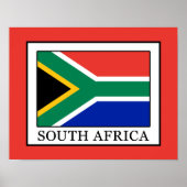 Südafrika Poster (Vorne)