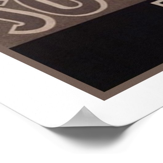 Südafrika Poster (Ecke)