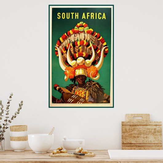 Südafrika Poster (Küche)