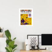 Südafrika Poster (Heimbüro)