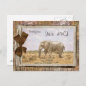 Südafrika Postkarte (Vorne/Hinten)