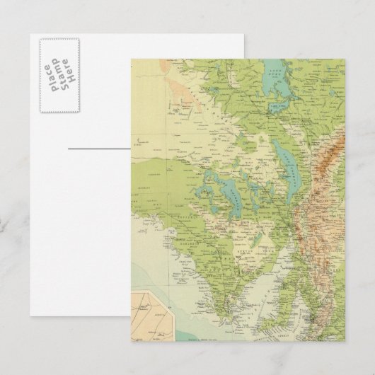 Südafrika Postkarte (Vorne/Hinten)