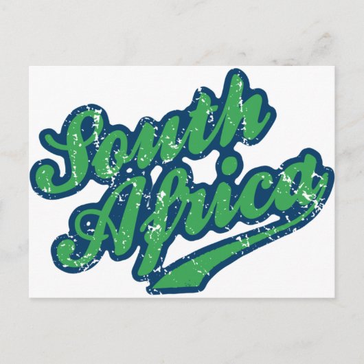 Südafrika Postkarte (Vorderseite)