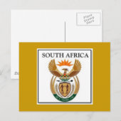 Südafrika Postkarte (Vorne/Hinten)