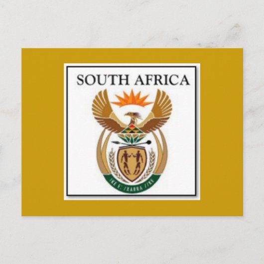 Südafrika Postkarte (Vorderseite)