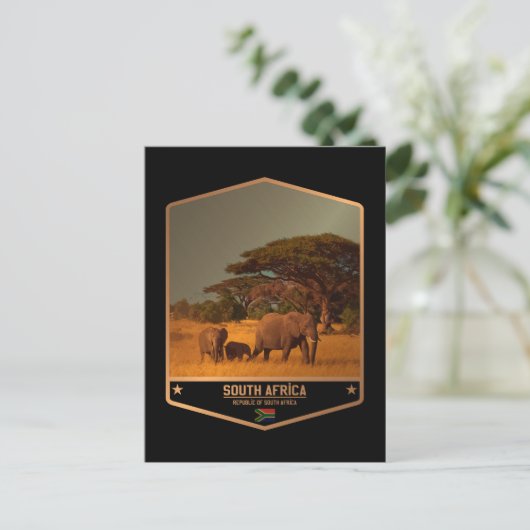 Südafrika Postkarte (Stehend Vorderseite)