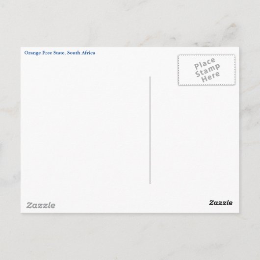 Südafrika Postkarte (Rückseite)
