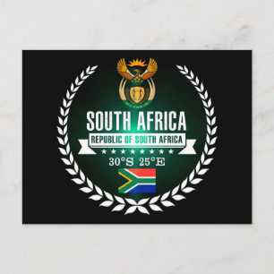 Südafrika Postkarte