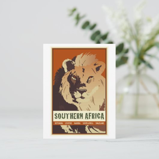 Südafrika Postkarte (Stehend Vorderseite)