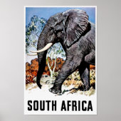 Südafrika Reiseplakat Poster (Vorne)