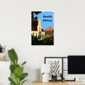 Südafrika-Reiseplakat Poster (Heimbüro)