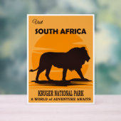 Südafrika-Reiseposter Acrylschild (Neutral)