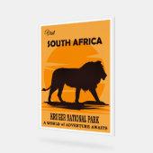 Südafrika-Reiseposter Acrylschild (Winkel)