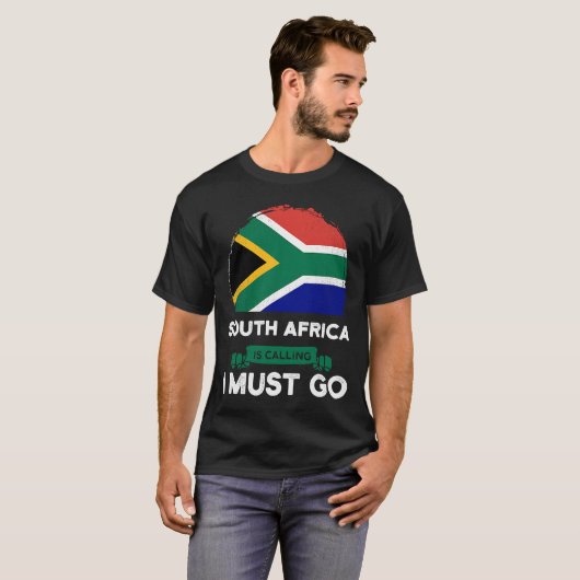 Südafrika ruft dazu auf, nach Südafrika zu gehen T-Shirt (Vorne ganz)