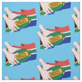 Südafrika Rugby Stoff (Muster)