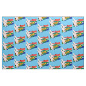 Südafrika Rugby Stoff (Fat Quarter (45,7 x 55,9 cm))