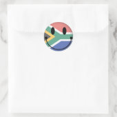 Südafrika Runder Aufkleber (Tasche)