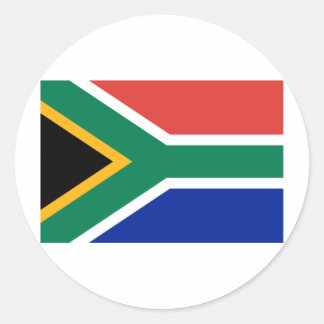 Südafrika Runder Aufkleber