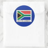 Südafrika Runder Aufkleber (Tasche)