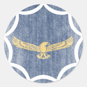 SÜDAFRIKA RUNDER AUFKLEBER