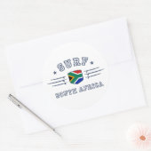Südafrika Runder Aufkleber (Umschlag)
