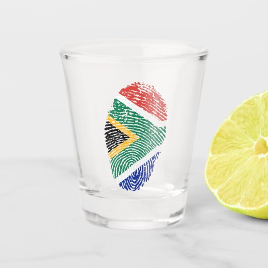 Südafrika Schnapsglas (Vorderseite)