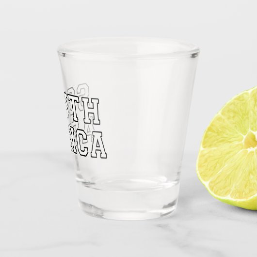 Südafrika Schnapsglas (Rechts)