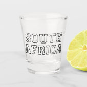 Südafrika Schnapsglas (Vorderseite)