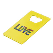 Südafrika Schöne Liebe Phantastisches Zitat Kunst Geldbeutel Flaschenöffner (Rückseite Schrägansicht)