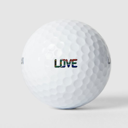 Südafrika Schöne Liebe Phantastisches Zitat Kunst Golfball (Vorderseite)