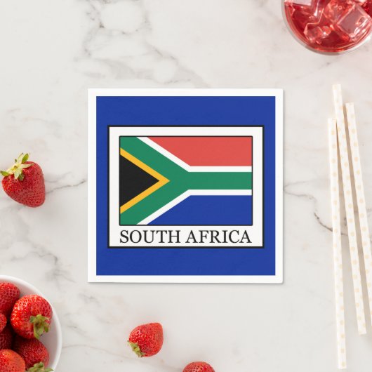 Südafrika Serviette (Beispiel)