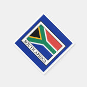 Südafrika Serviette (Ecke)