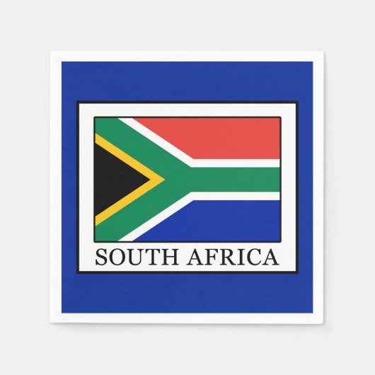 Südafrika Serviette (Vorderseite)