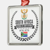 Südafrika Silbernes Ornament (Links)