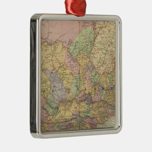 Südafrika Silbernes Ornament (Rechts)