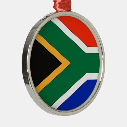 Südafrika Silbernes Ornament (Rechts)