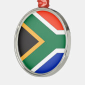 Südafrika Silbernes Ornament (Links)
