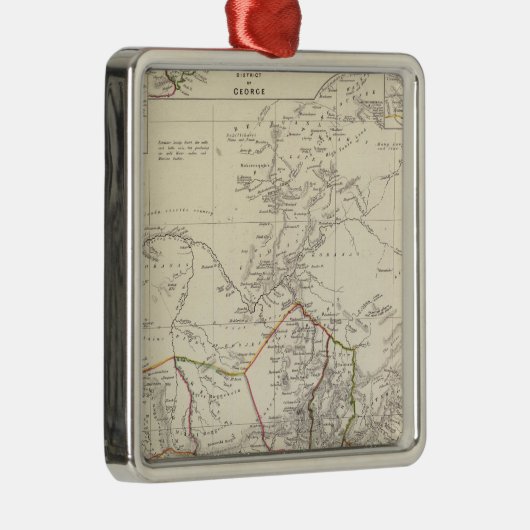 Südafrika Silbernes Ornament (Rechts)