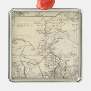 Südafrika Silbernes Ornament