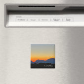 Südafrika Sonnenuntergang Berge Magnet (In Situ (Geschirrspüler))