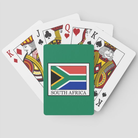 Südafrika Spielkarten (Rückseite)