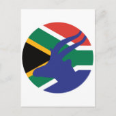 Südafrika Springbok Antelope Südafrika Postkarte (Vorderseite)
