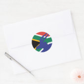 Südafrika Springbok Antelope Südafrika Runder Aufkleber (Umschlag)