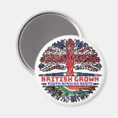 Südafrika Südafrika Vereinigtes Königreich Magnet (Vorderseite/Rückseite)