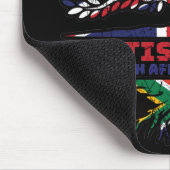 Südafrika Südafrika Vereinigtes Königreich Mousepad (Ecke)