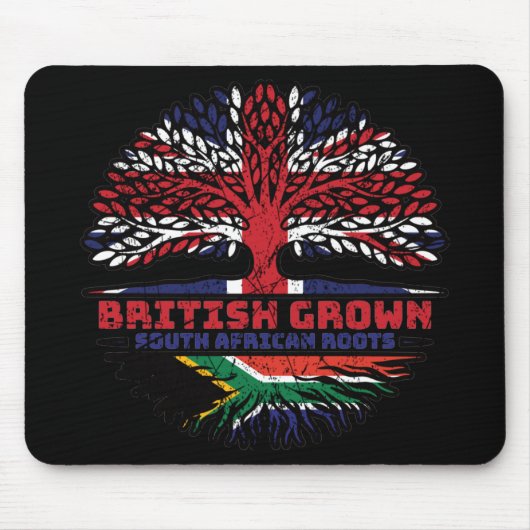 Südafrika Südafrika Vereinigtes Königreich Mousepad (Vorne)
