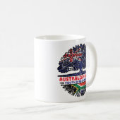 Südafrika Südafrikanisches Australien Kaffeetasse (VorderseiteRechts)